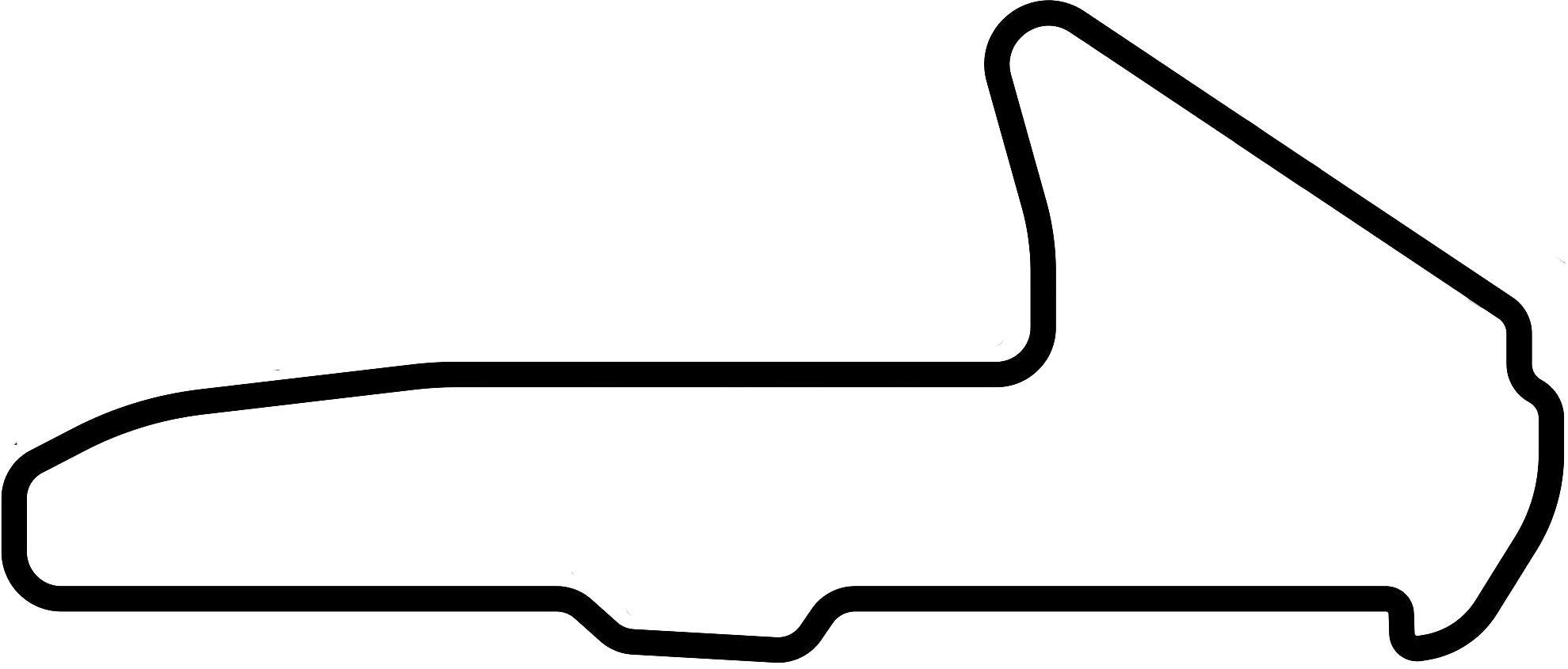 Trac&eacute; du circuit d'Albi