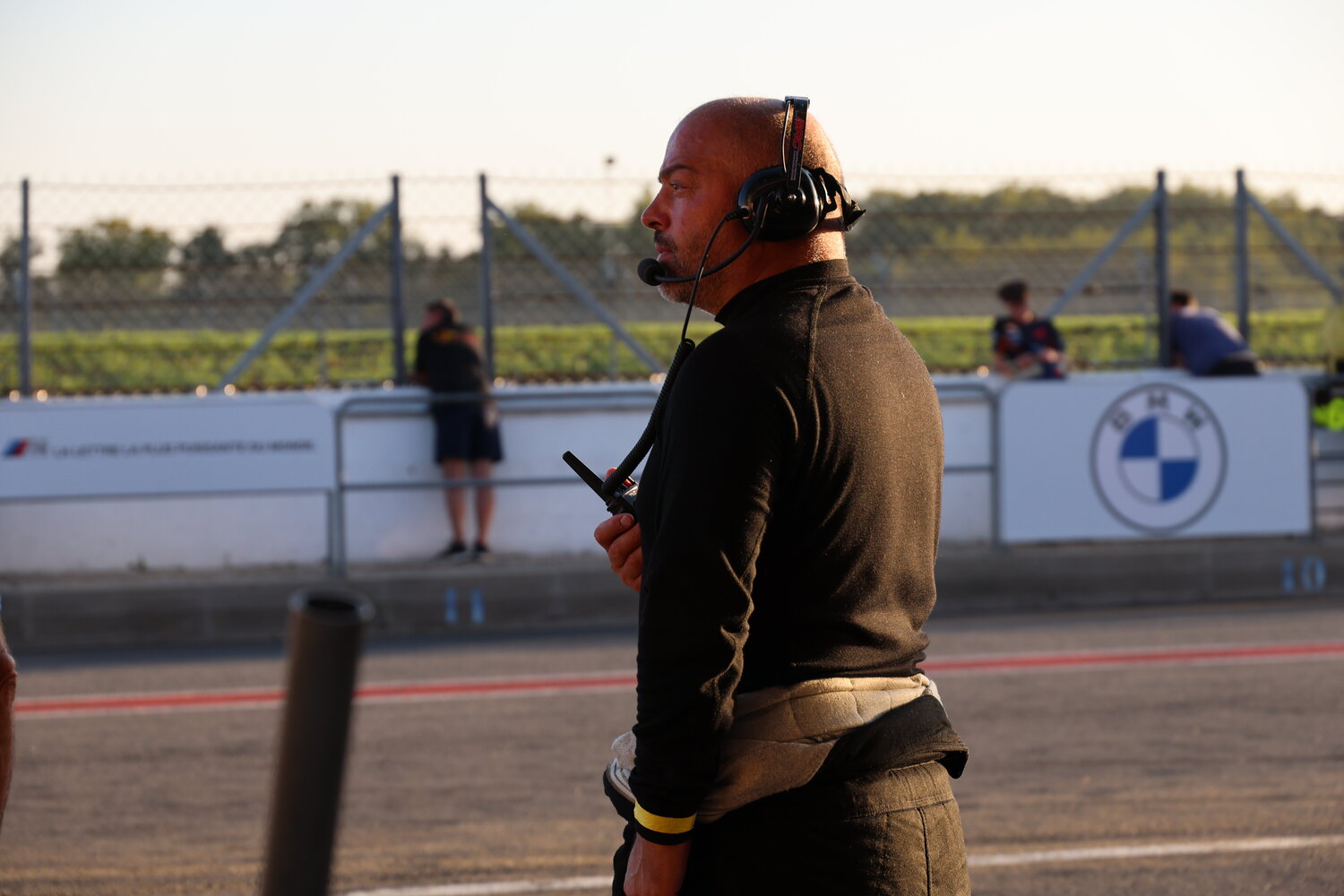 Membre de l'équipe Brakeline en pleine intervention technique